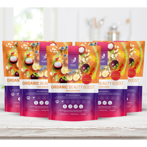 5 x Organic Beauty Boost - Discounted pack price!